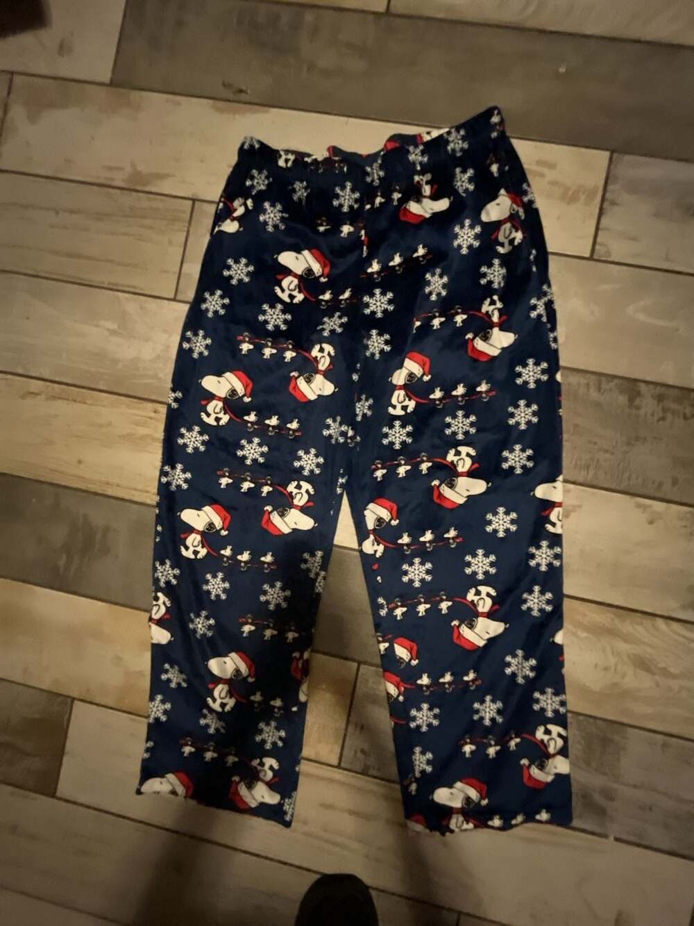 Peanuts Snoopy Christmas Pajama Pants Size L